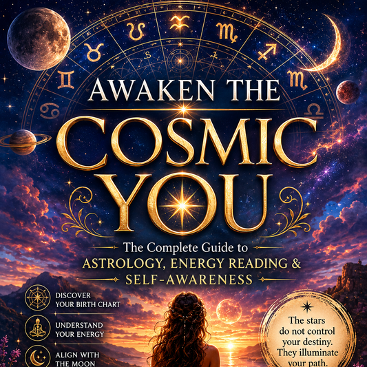 "Awaken the Cosmic You" The Complete Guide to Astrology, Energy Reading & Self-Awareness